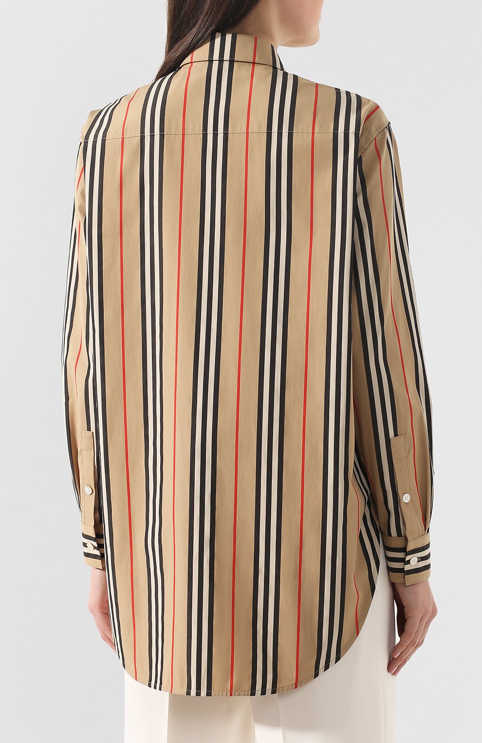 Хлопковая рубашка BURBERRY, арт. 8011359, фото 4