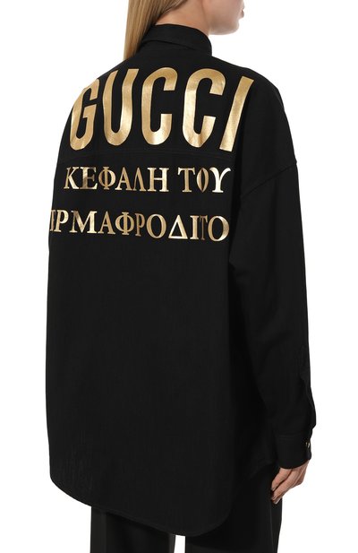 Джинсовая рубашка GUCCI, арт. 595268 XDAXC, фото 4