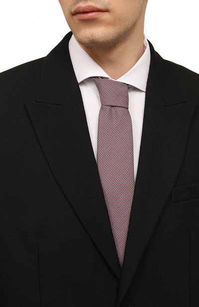 Галстук BOSS красного цвета по цене 4420 руб., арт. 50485974, фото 2 Галстук BOSS, арт. 50485974, фото 2