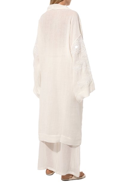 Кимоно изо льна и вискозы MAURIZIO, арт. MZS4W07250577, фото 4