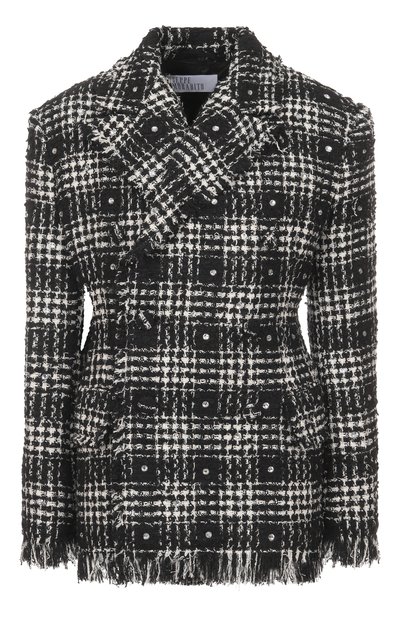 Женский твидовый жакет GIUSEPPE DI MORABITO, арт. 05FWJA096C 05326