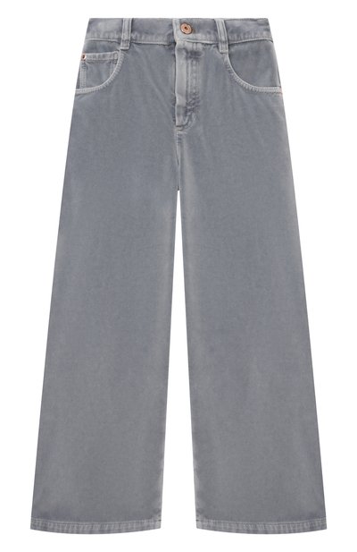 Велюровые брюки BRUNELLO CUCINELLI, арт. BB105P630B, фото 1
