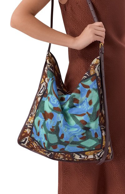 Сумка DRIES VAN NOTEN разноцветного цвета по цене 86850 руб., арт. 131515/4180, фото 2 Сумка DRIES VAN NOTEN, арт. 131515/4180, фото 2