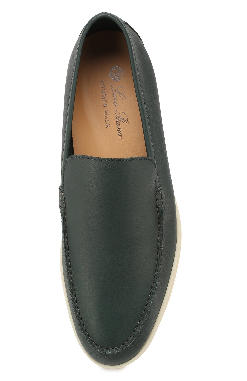 Кожаные лоферы summer walk LORO PIANA, арт. FAI1528, фото 5