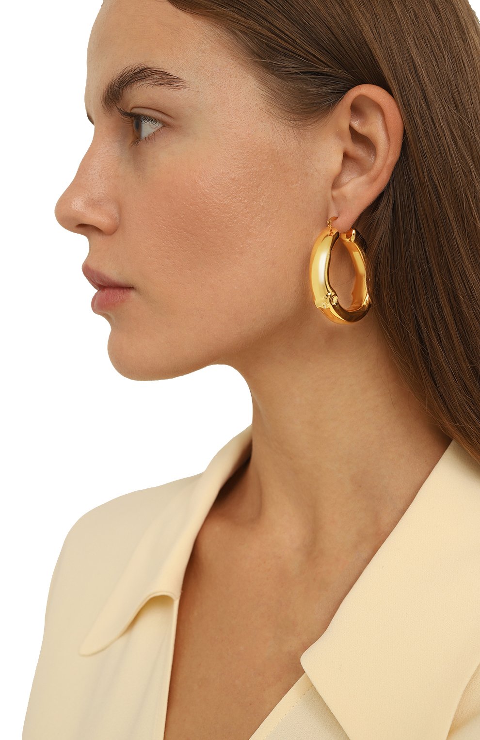 Серьги JIL SANDER, арт. J12VG0038 J12029/G0LD, фото 2