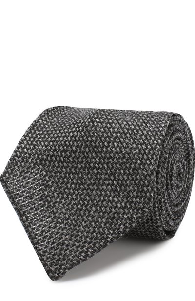 Мужской галстук из смеси шерсти и шелка KITON, арт. UCRVKLC02F92