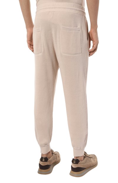 Хлопковые джоггеры BRUNELLO CUCINELLI, арт. M2920B2310, фото 4