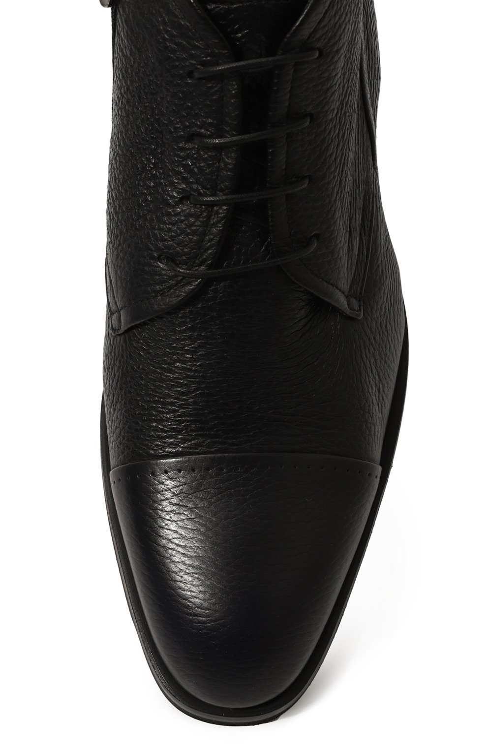 Кожаные ботинки BARRETT темно-синего цвета по цене 69950 руб., арт. 212U028.12, фото 6 Кожаные ботинки BARRETT, арт. 212U028.12, фото 6