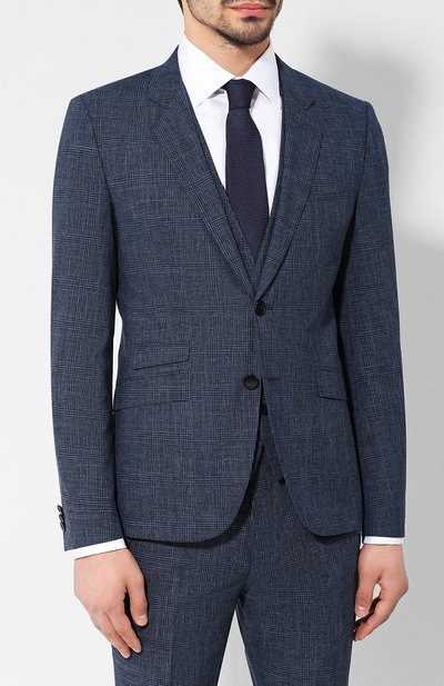 Костюм-тройка из смеси шерсти и хлопка HUGO, арт. 50405408, фото 2