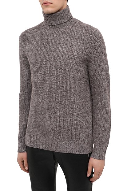 Шерстяной свитер WINDSOR коричневого цвета по цене 42600 руб., арт. 13 DACIAN0-TN 10010476, фото 3 Шерстяной свитер WINDSOR, арт. 13 DACIAN0-TN 10010476, фото 3