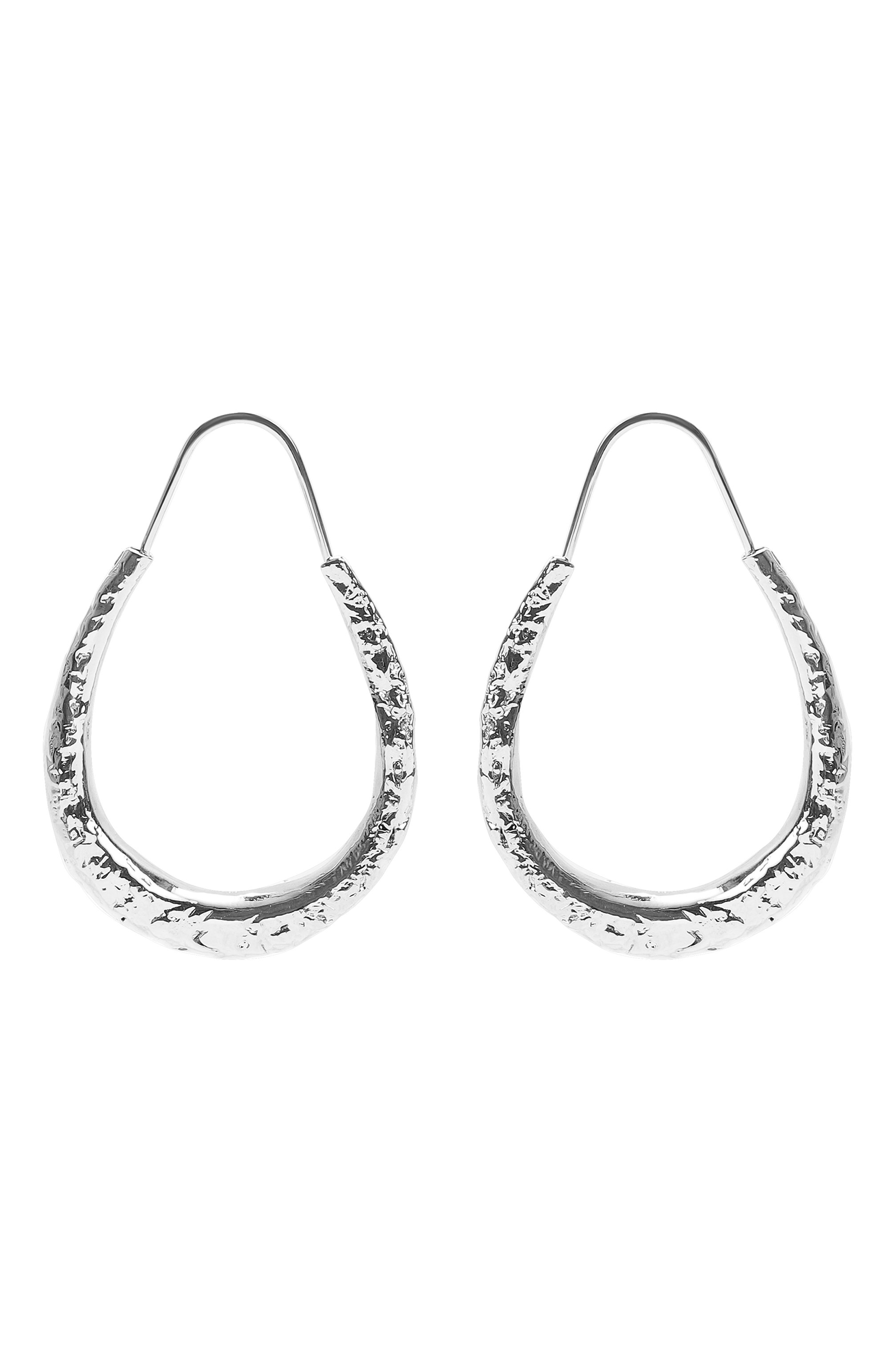 Серьги jug SEVENWORLDS серебряного цвета по цене 19000 руб., арт. SW211/2, фото 1 Серьги jug SEVENWORLDS, арт. SW211/2, фото 1