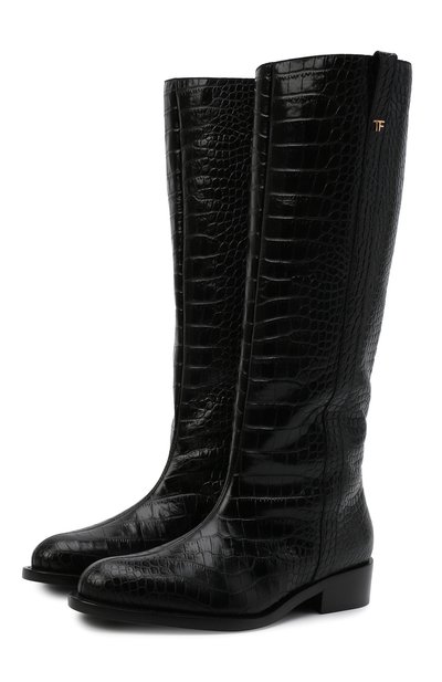 Кожаные сапоги TOM FORD, арт. W2986T-LCL125, фото 1