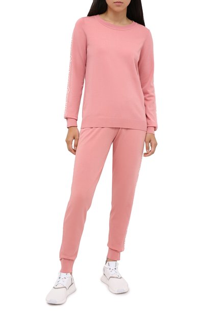Джоггеры MICHAEL MICHAEL KORS розового цвета по цене 25950 руб., арт. MU03HE6BVC, фото 2 Джоггеры MICHAEL MICHAEL KORS, арт. MU03HE6BVC, фото 2
