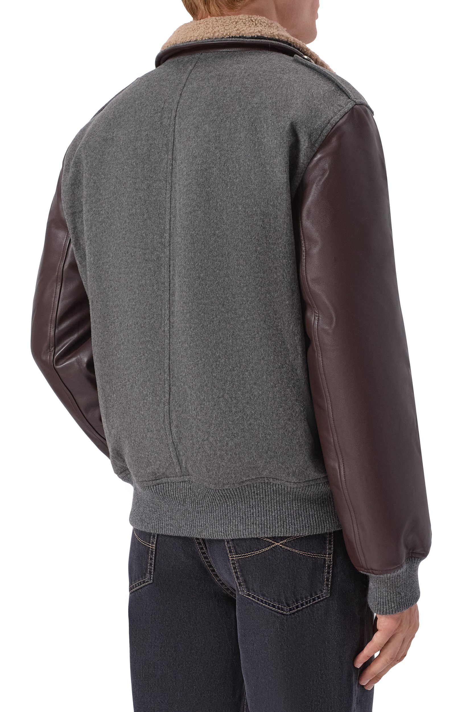 Кашемировый бомбер BRUNELLO CUCINELLI, арт. MM4006004, фото 4
