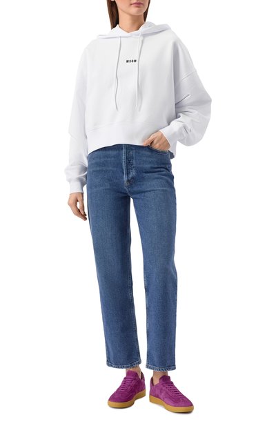 Замшевые кеды retro MSGM, арт. 4041MDS021/997, фото 3