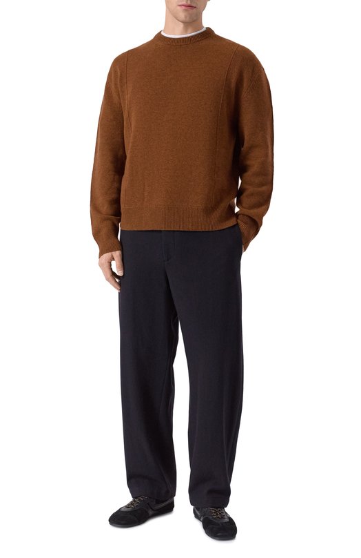 Кожаные кеды Dries Van Noten 021726-126-900 Чёрный  021726-126-900 Фото 2