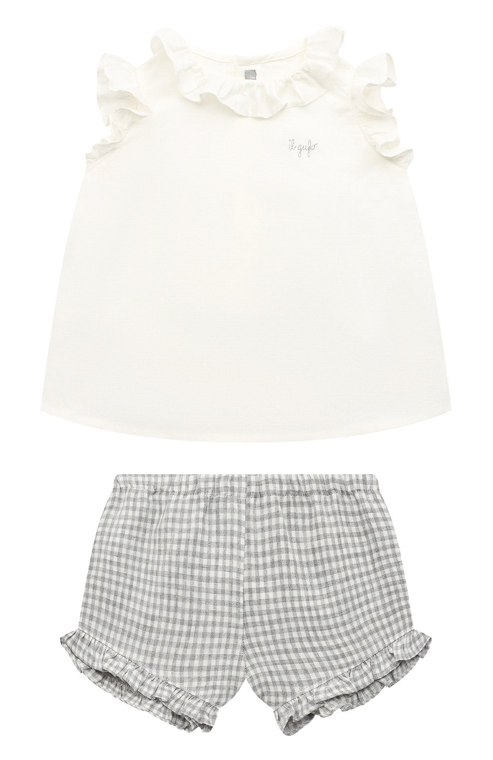 Комплект из топа и шорт IL GUFO, арт. P23DP424L1012/12M-18M, фото 1