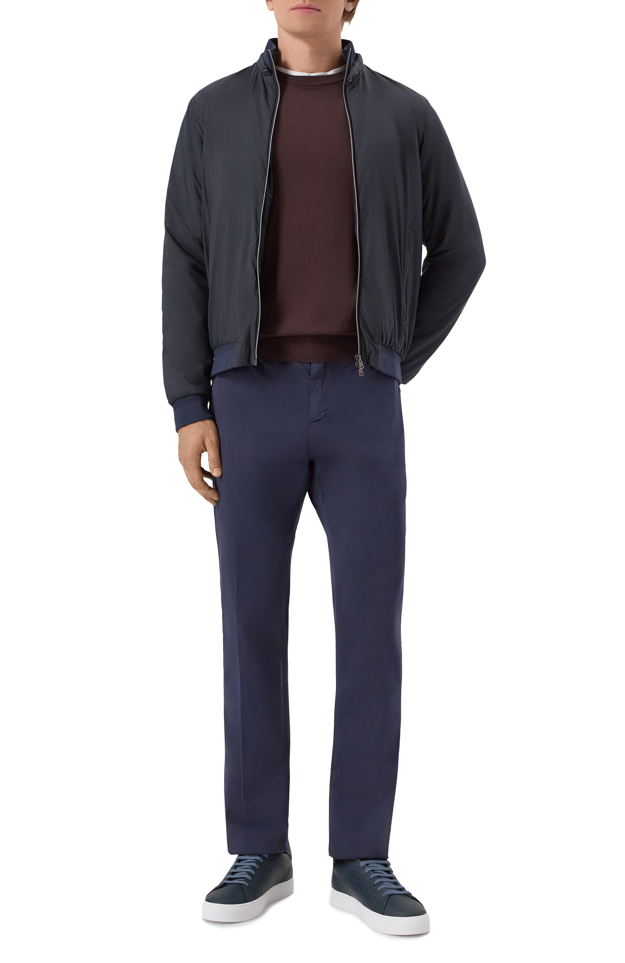 Кожаные кеды essence HIDE AND JACK, арт. IBKLBLUWHT, фото 2