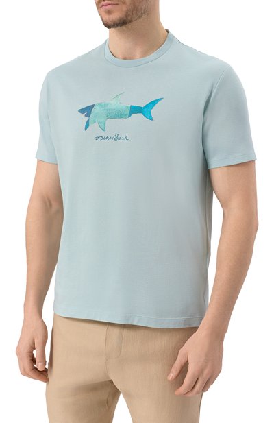 Хлопковая футболка PAUL&SHARK, арт. 25411070, фото 3