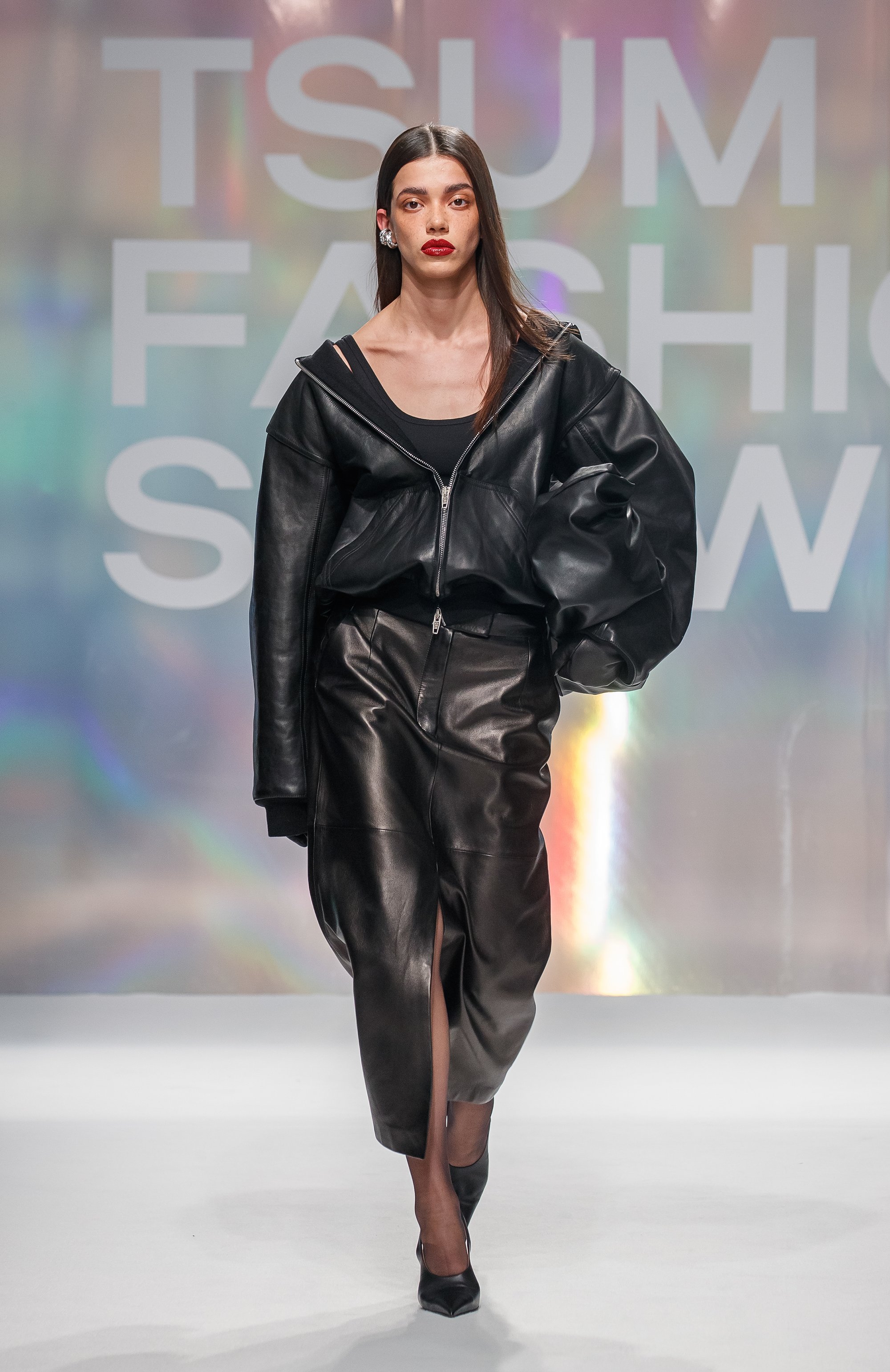 Кожаная юбка MVST, арт. ZBET-Y343-2/Z2759-2, фото 8