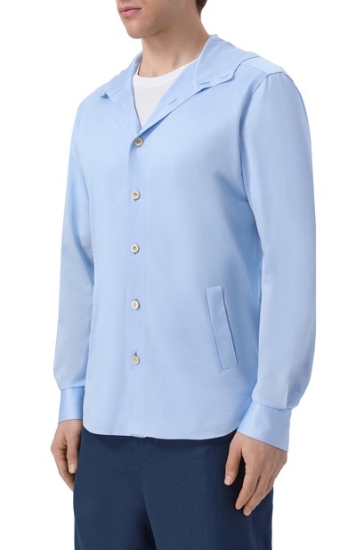 Хлопковая рубашка KITON, арт. UMCMARH09665, фото 3