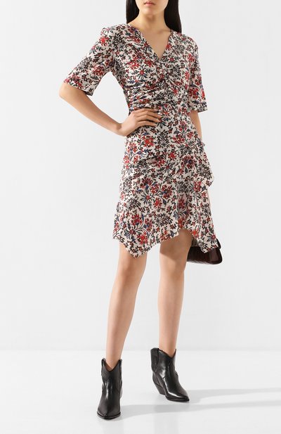 Шелковое платье ISABEL MARANT, арт. R01319-20P020I/AR0DIE, фото 2