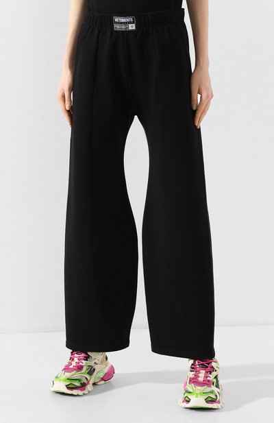 Хлопковые брюки VETEMENTS, арт. SS20PA135 1624/W/BLACK, фото 3