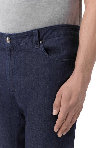 Джинсы CORTIGIANI темно-синего цвета по цене 69950 руб., арт. 2A3501, фото 5 Джинсы CORTIGIANI, арт. 2A3501, фото 5