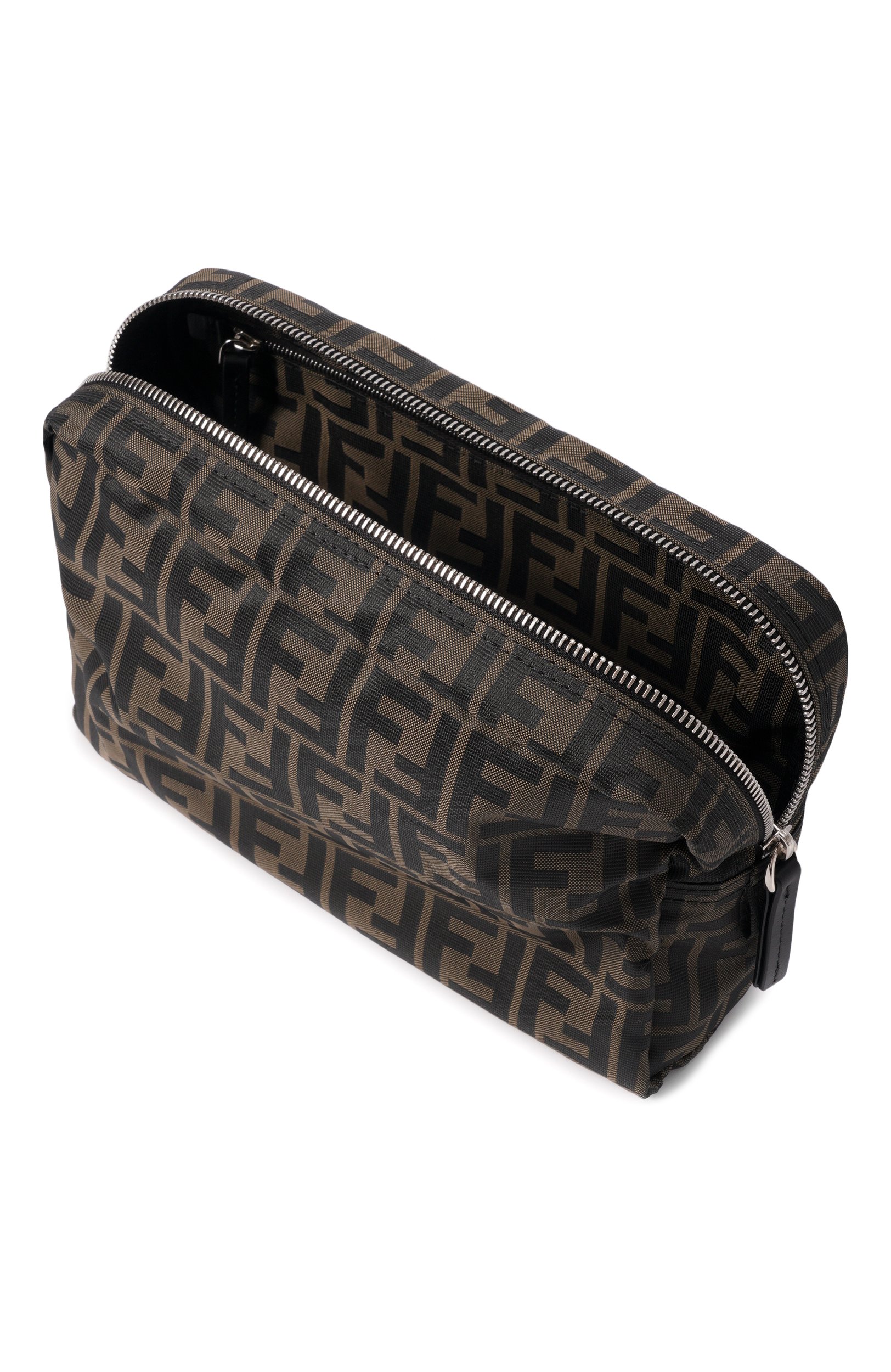 Несессер FENDI темно-коричневого цвета по цене 88350 руб., арт. 8N0220/B1J2, фото 3 Несессер FENDI, арт. 8N0220/B1J2, фото 3