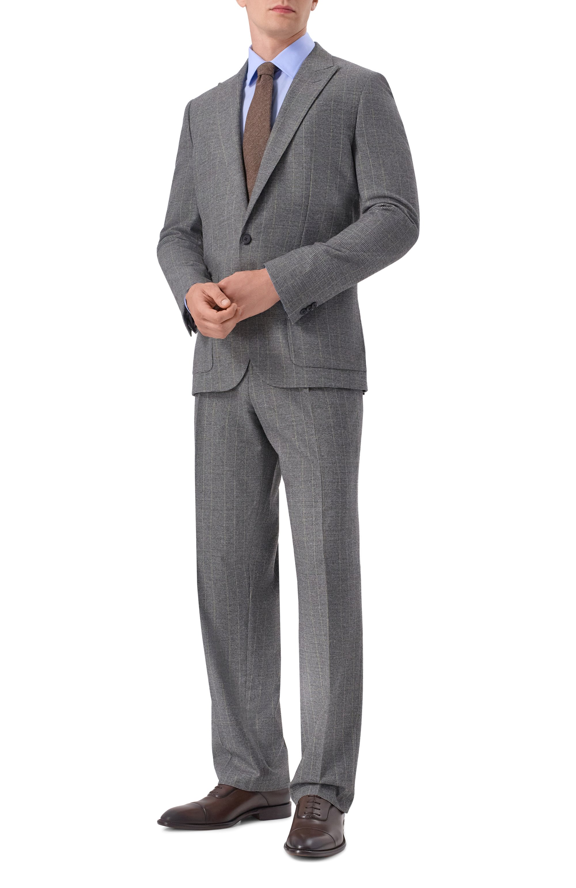 Кожаные оксфорды derrek BOSS, арт. 50546997, фото 2