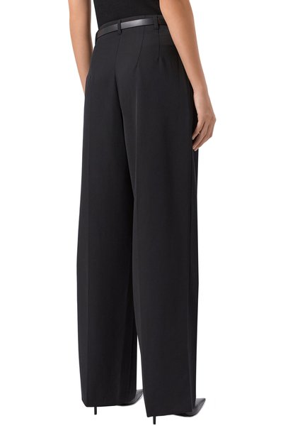 Шерстяные брюки JUUN.J черного цвета по цене 67300 руб., арт. JW5921W01, фото 4 Шерстяные брюки JUUN.J, арт. JW5921W01, фото 4