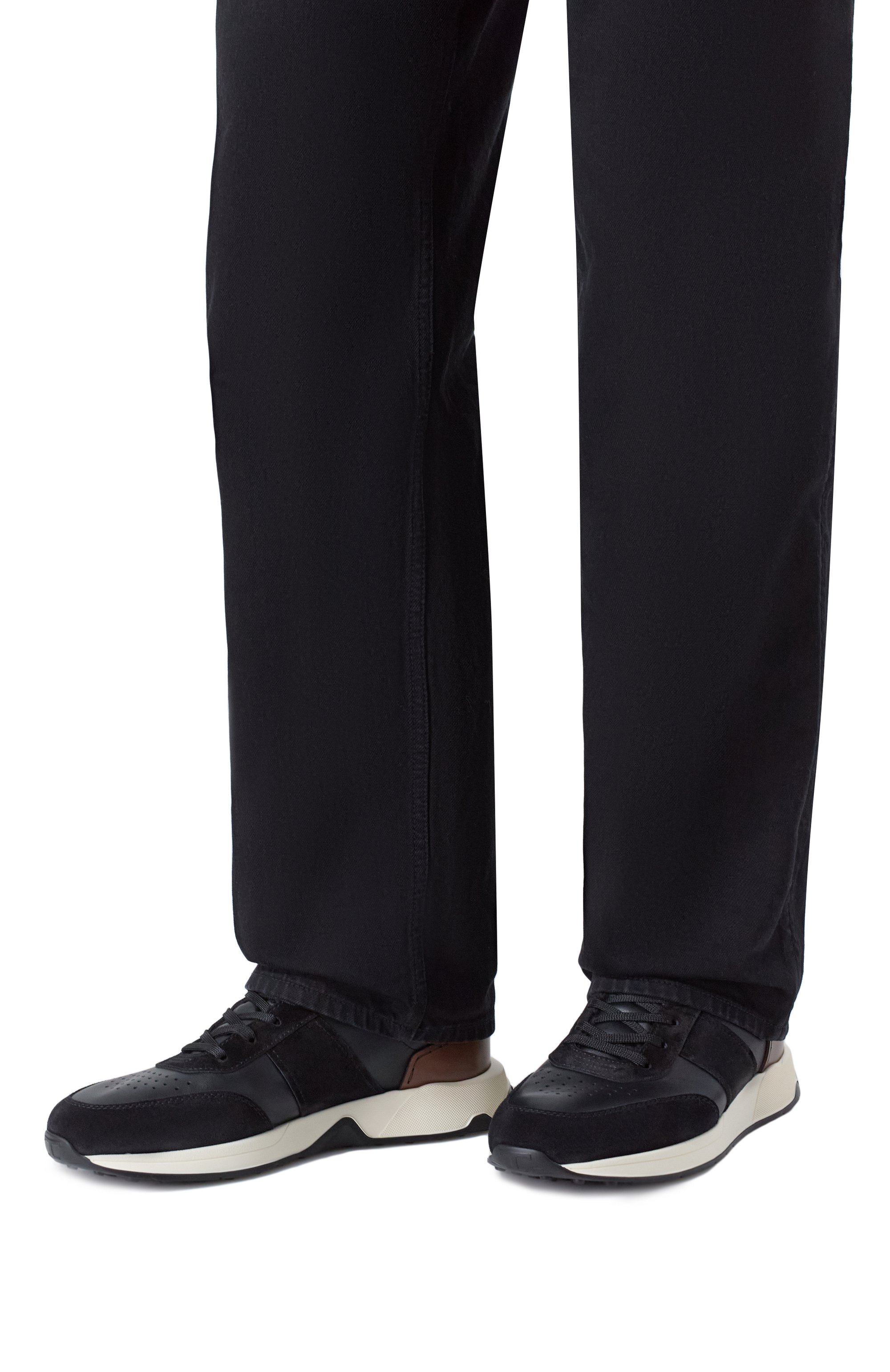 Кожаные кроссовки TOD’S, арт. XXM63K0GT81BKB, фото 3