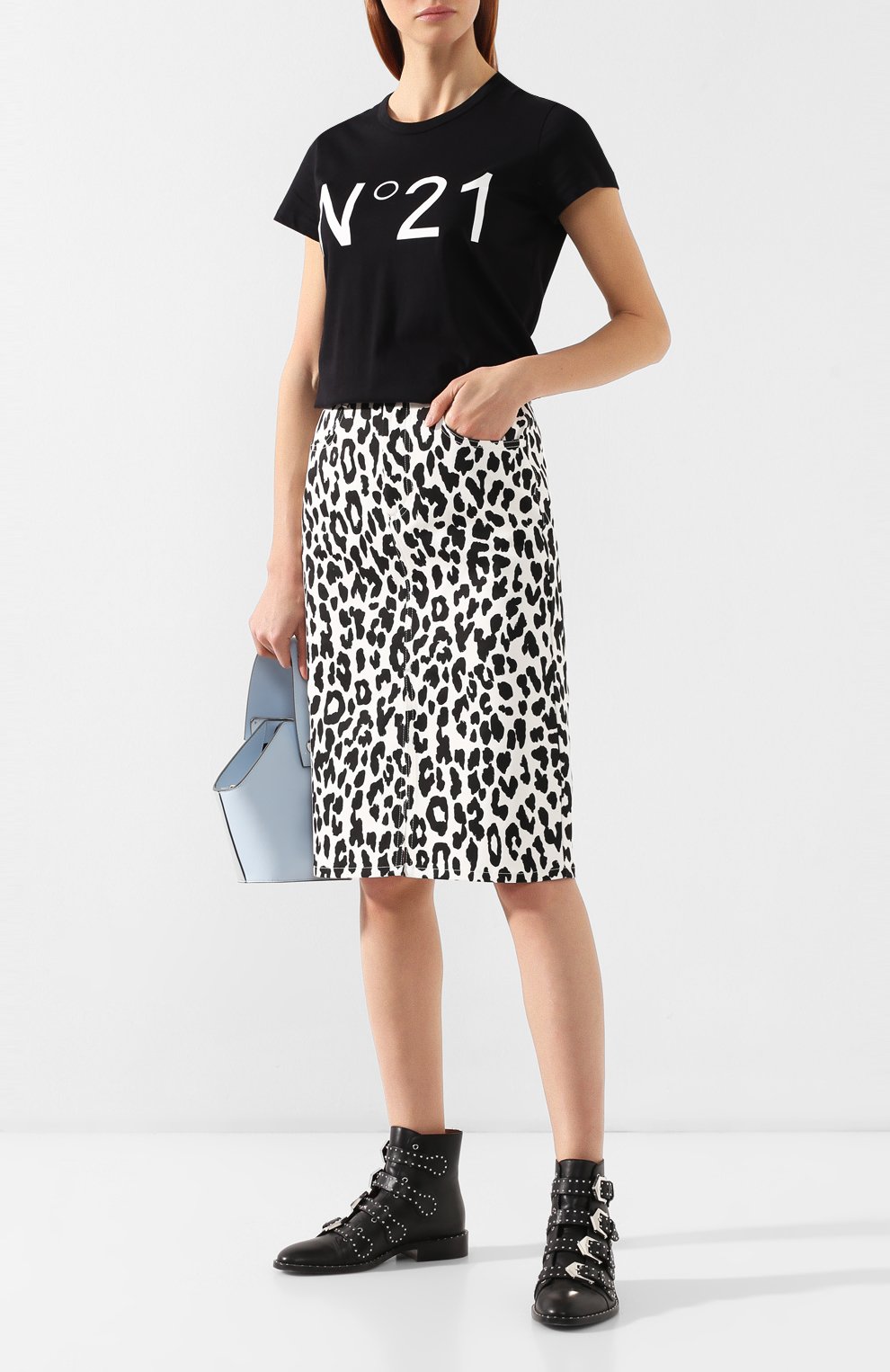 Джинсовая юбка SEE BY CHLOÉ, арт. CHS19SDJ01161, фото 2