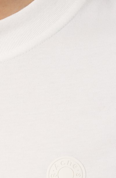 Хлопковая футболка ACNE STUDIOS, арт. AL0082, фото 5