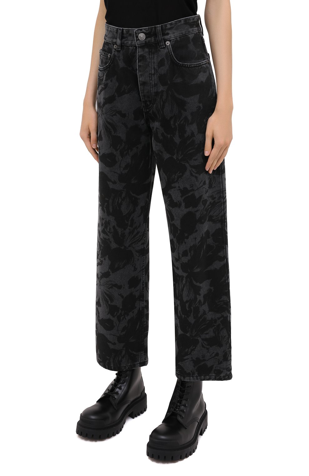 Джинсы BALENCIAGA черного цвета по цене 57100 руб., арт. 626106/TEW35, фото 4 Джинсы BALENCIAGA, арт. 626106/TEW35, фото 4