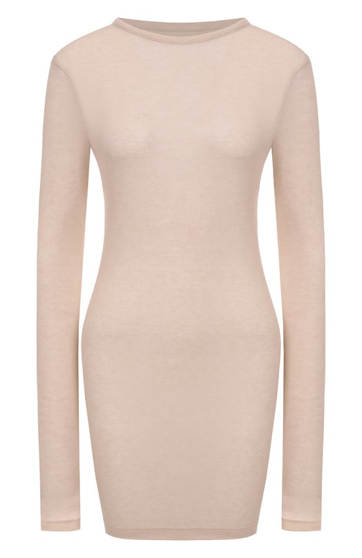 Платье из лиоцелла и шерсти Halfboy HF251WD007 Кремовый HF251WD007