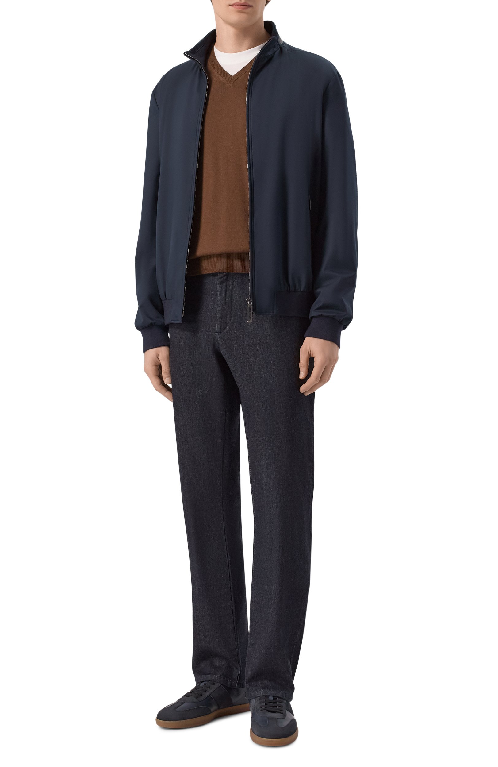 Шерстяной пуловер CORNELIANI, арт. 28M501/2A25100, фото 2