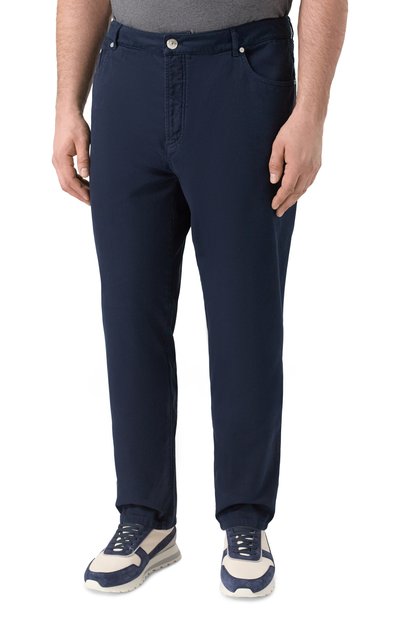 Хлопковые брюки BRUNELLO CUCINELLI, арт. M252DF1010, фото 3