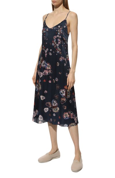 Сорочка из шелка и хлопка ANY WOWZERS, арт. MOSS01-SLPL-AFLT, фото 2