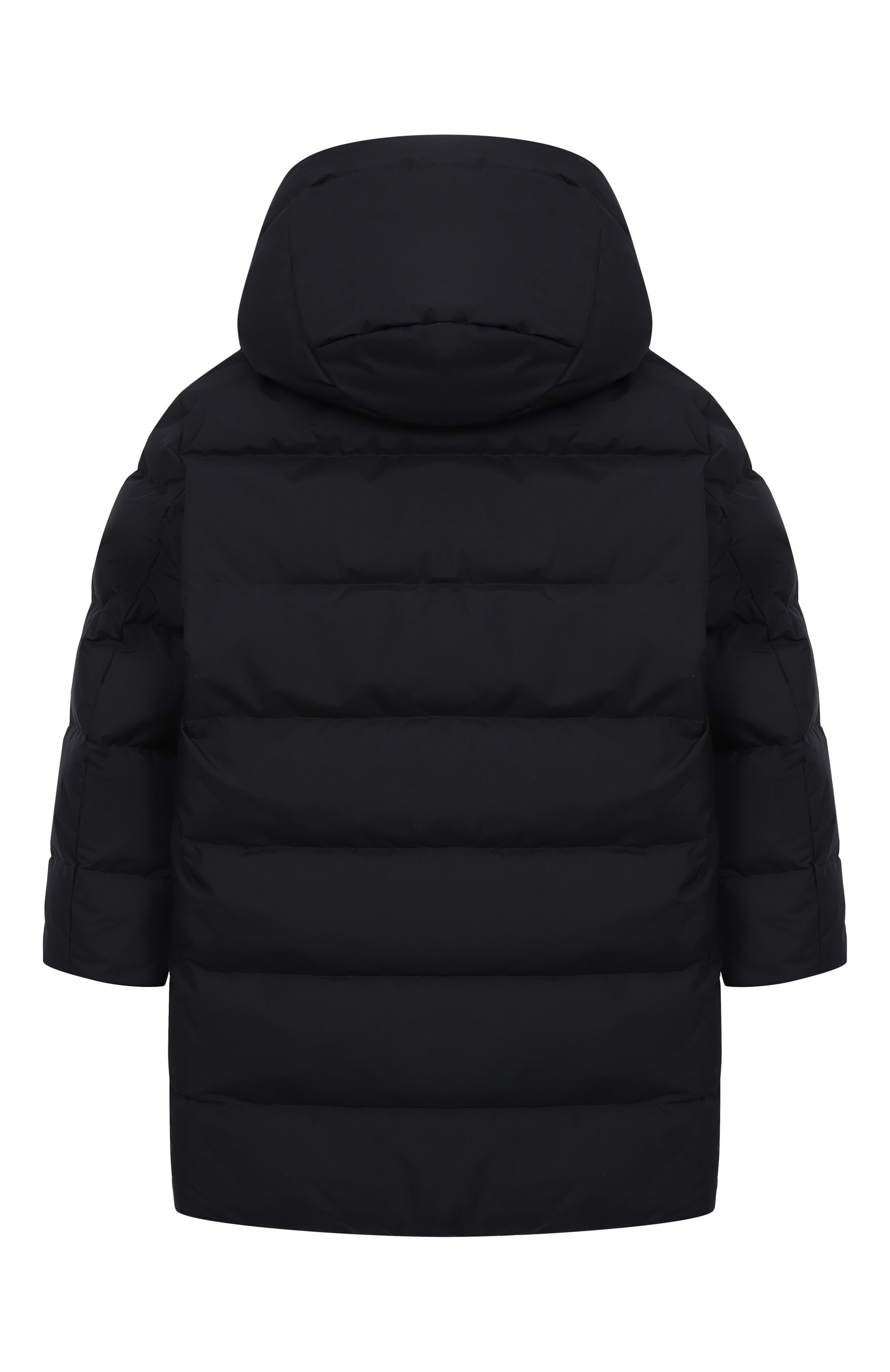 Пуховое пальто с отделкой из песца YVES SALOMON ENFANT, арт. 26WEM908XXJ16G/8A-10A, фото 2