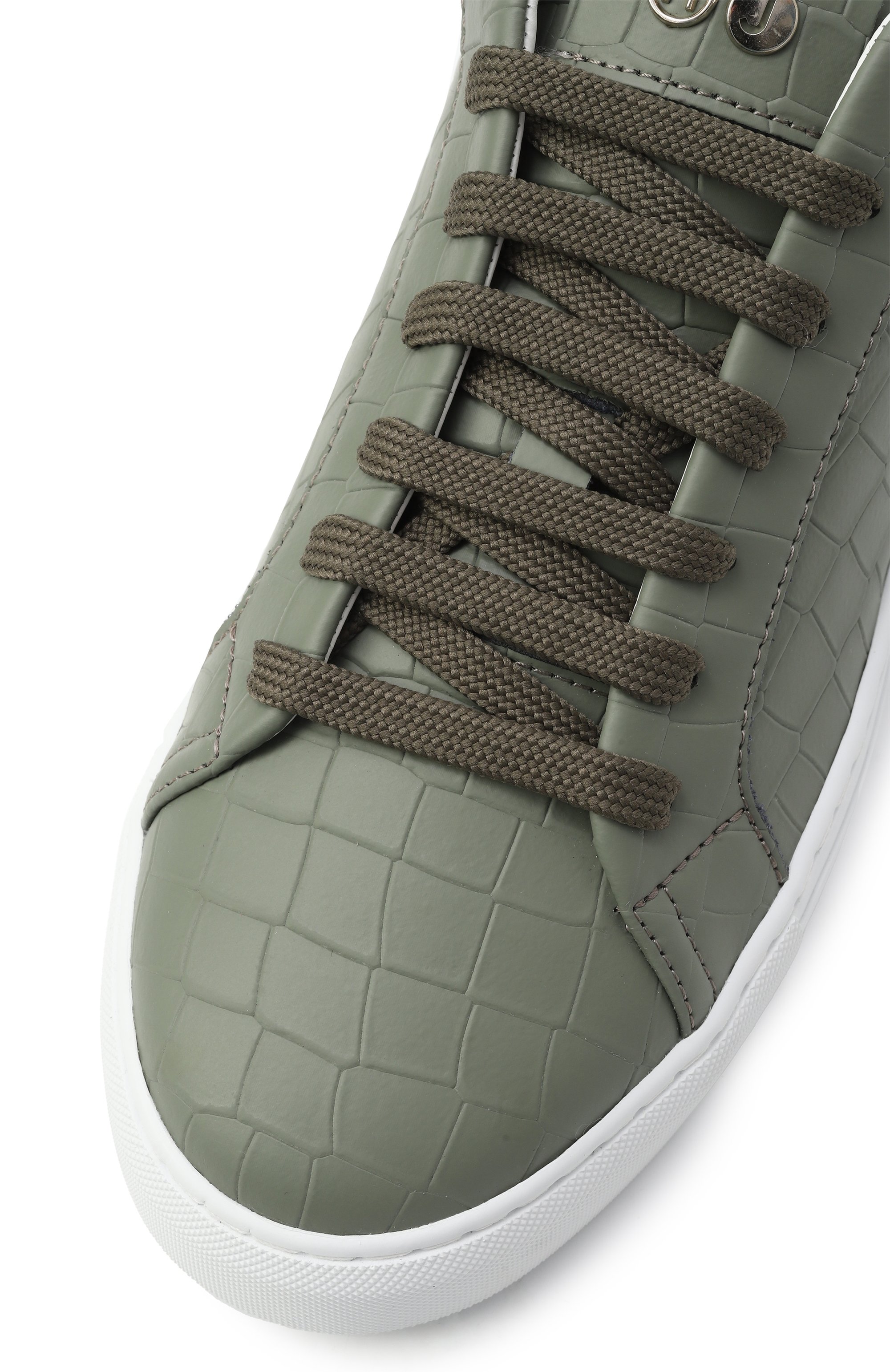 Кожаные кеды essence HIDE AND JACK, арт. EIBKLGRNWHT, фото 7