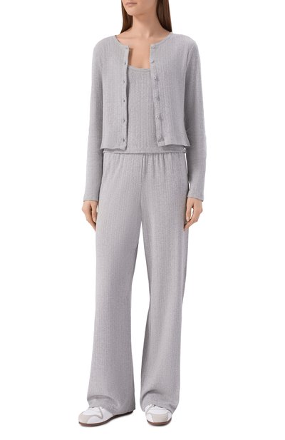 Хлопковые брюки SPORTY AND RICH, арт. PA06876326GY03, фото 2