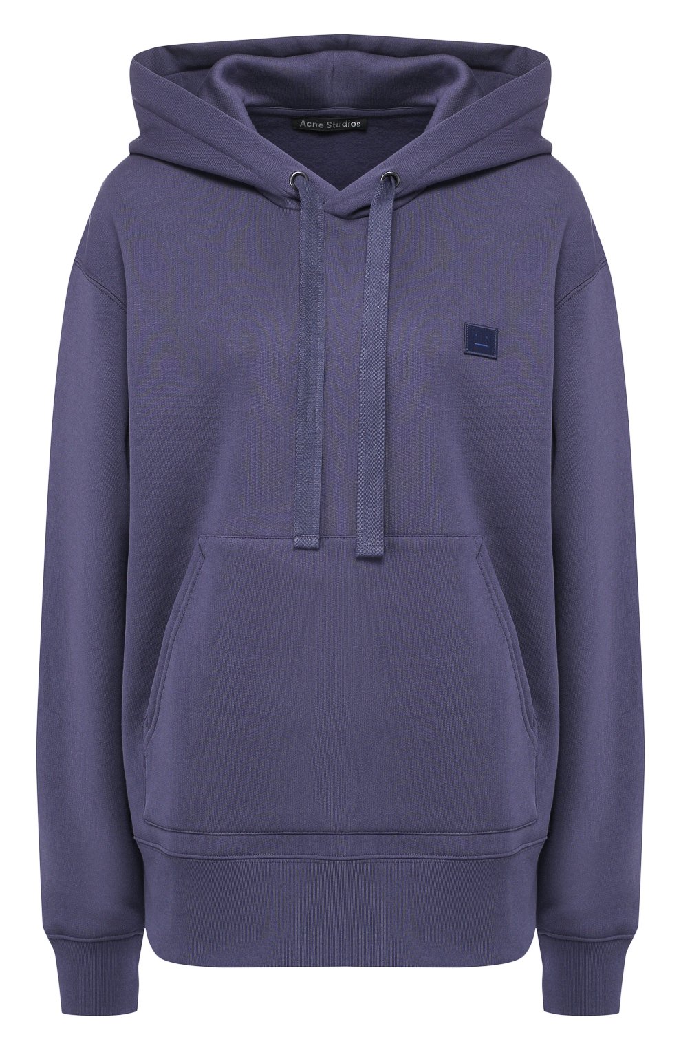 Хлопковое худи ACNE STUDIOS синего цвета по цене 39950 руб., арт. 2HK173/W, фото 1 Хлопковое худи ACNE STUDIOS, арт. 2HK173/W, фото 1