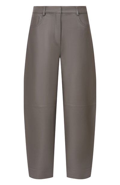 Женские кожаные брюки 12 STOREEZ, арт. 138530