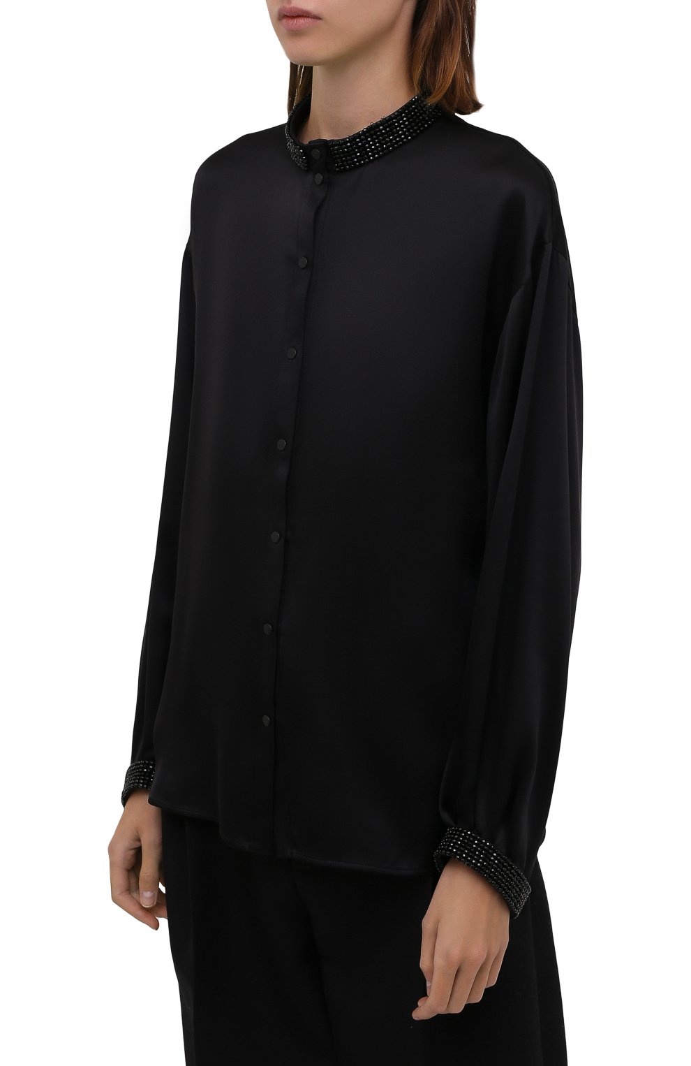 Шелковая блузка GIORGIO ARMANI, арт. 1WHCR01N/T02YR, фото 3