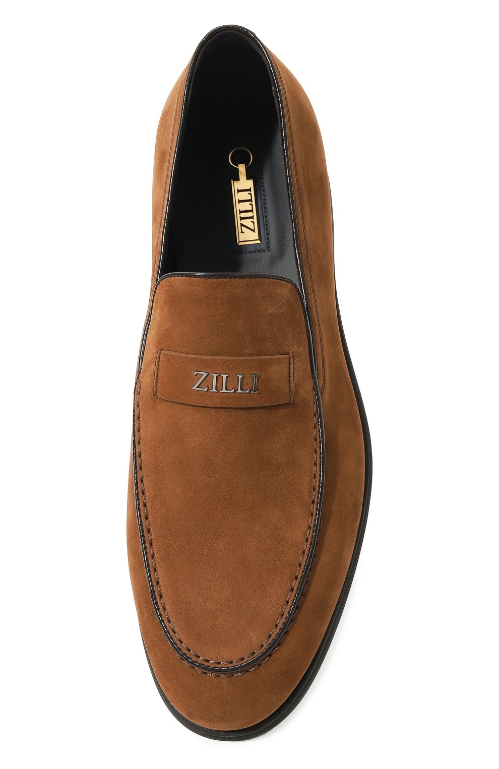 Лоферы из нубука ZILLI, арт. H0014AM1003VRUL02, фото 6