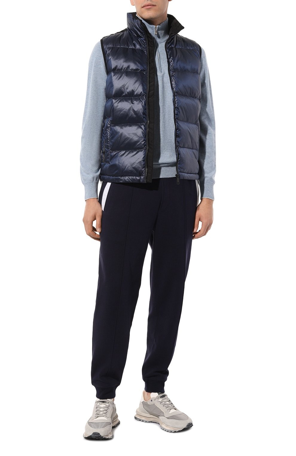 Хлопковые джоггеры BRUNELLO CUCINELLI, арт. M0T353205G, фото 2