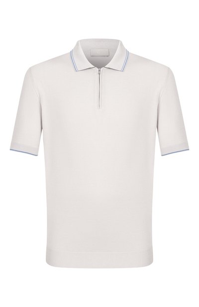 Мужская поло из хлопка и шелка MVST, арт. M26.CSM.K425/C0TT0N/SILK