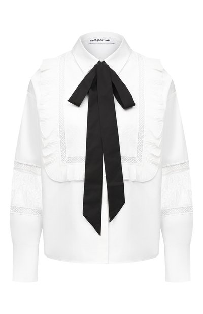 Женская хлопковая блузка SELF-PORTRAIT, арт. AW20-155