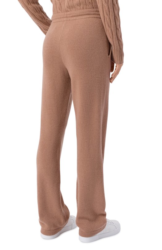 Брюки из кашемира и шерсти Sporty and Rich PA02764302BE02 Бежевый  PA02764302BE02 Фото 4